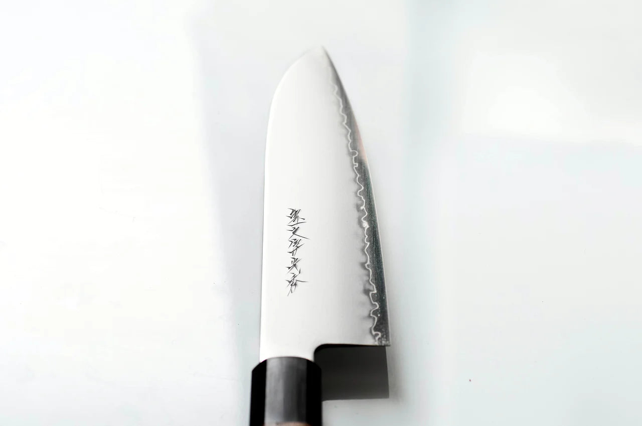 Chromax Japanese Santoku – Walnut Handle Edition