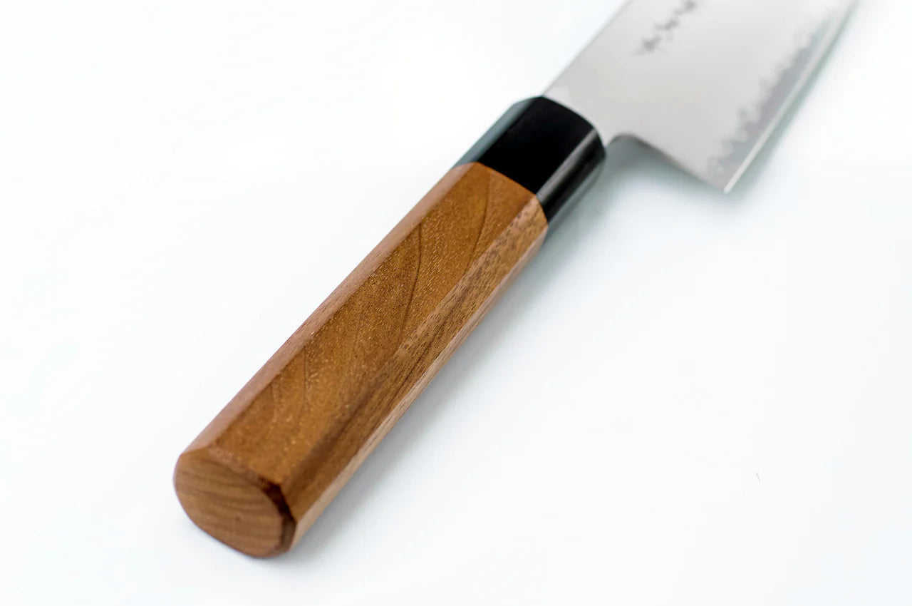 Chromax Japanese Santoku – Walnut Handle Edition